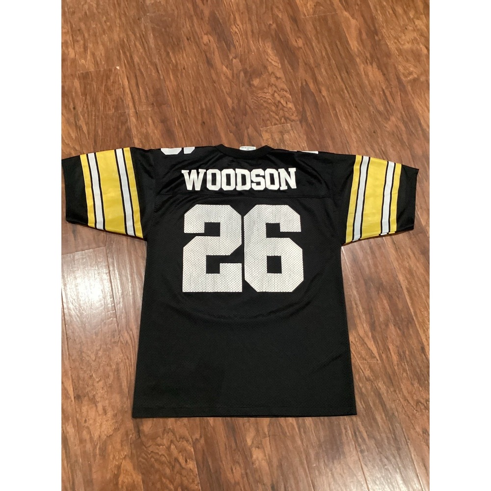 Vintage Logo Athletic Rod Woodson Jersey Pittsburgh Steelers NFL Men's M